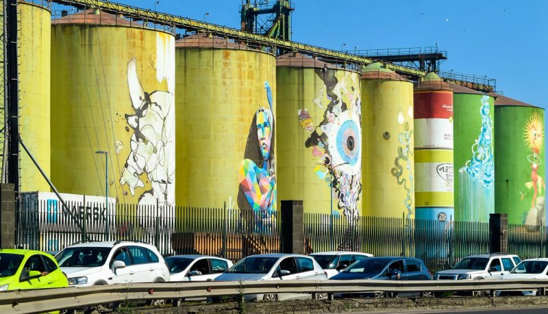Street Art Silos - Porto di Catania