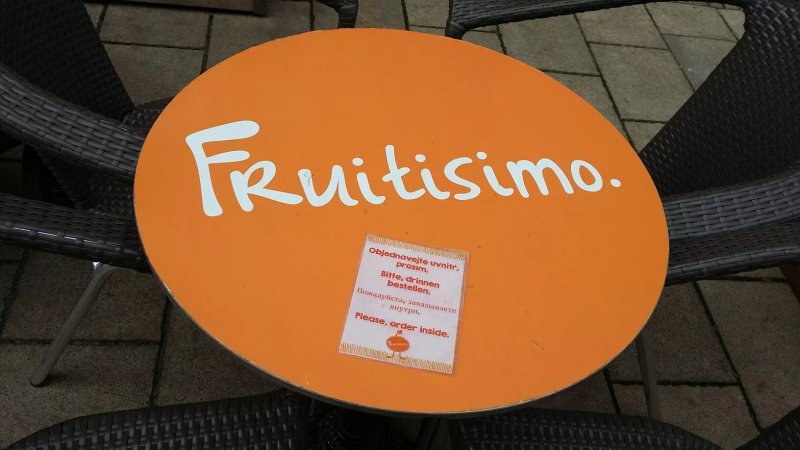 Fruitisimo Cafe, Fresh Bar