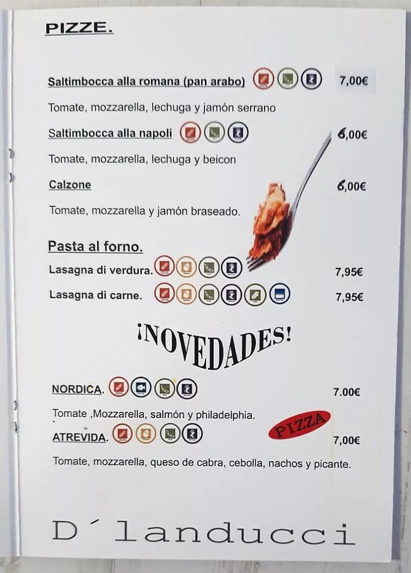 Restaurante Pizzeria D'Landucci