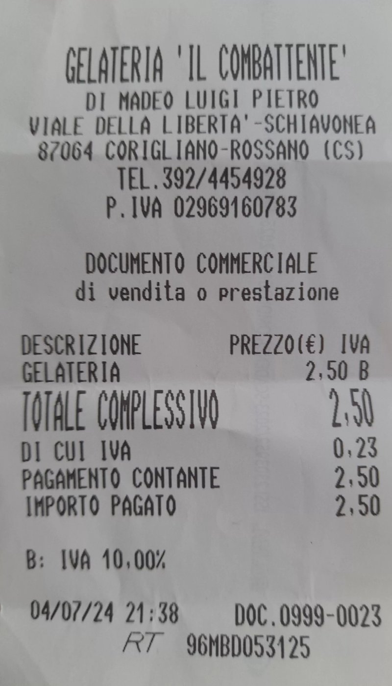 Gelateria Del Combattente