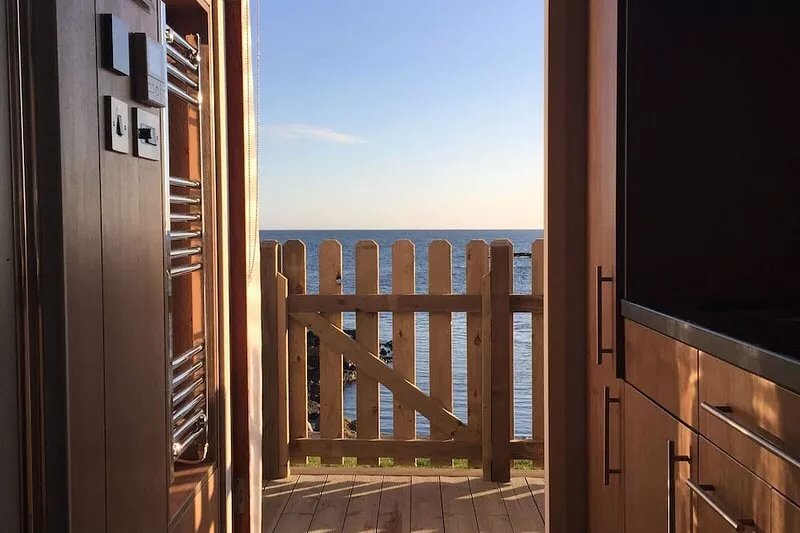"Door to the Shore" is the ultimate in deluxe glamping accommodation in