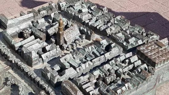 Bronzemodell Altstadt