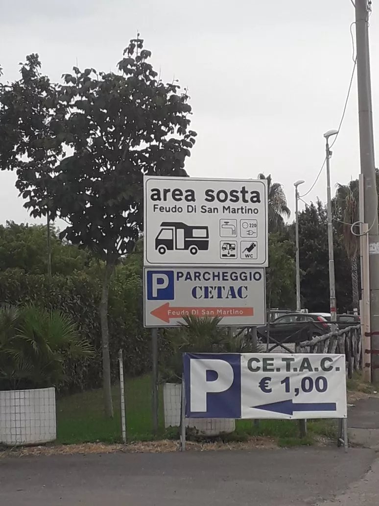 Area Sosta Camper Feudo San Martino