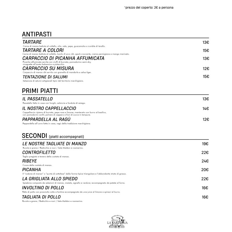 La Sartoria Ristorante
