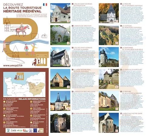 Route touristique Heritage Medieval Anglo-Normand