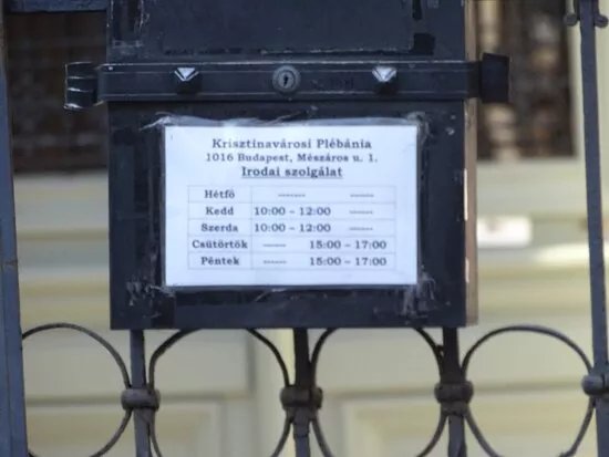 Krisztinavarosi Havas Boldogasszony Plebania