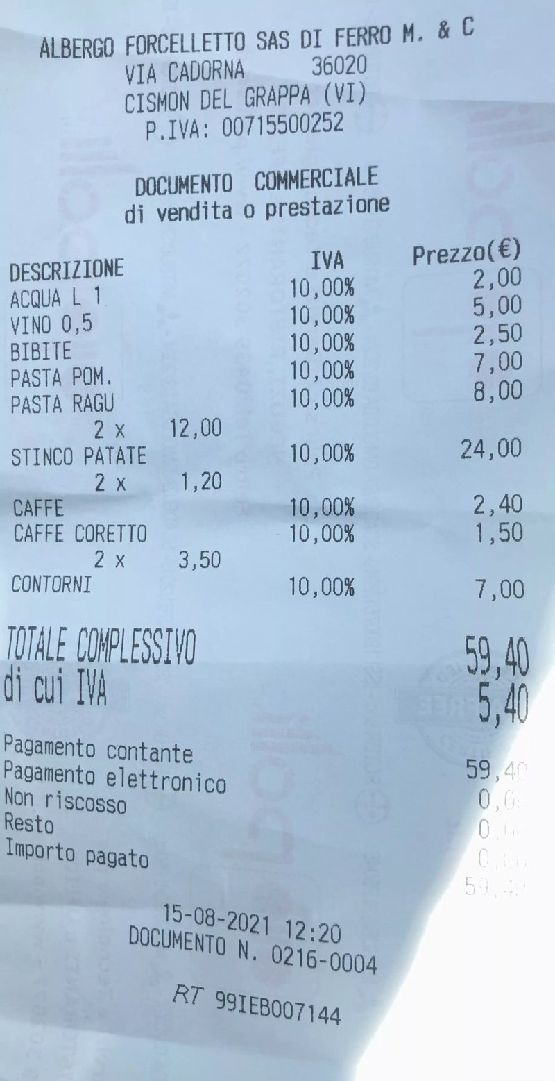 Albergo Ristorante Forcelletto