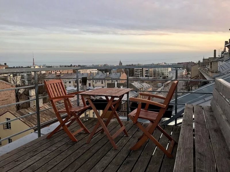 Cozy Loft With Roof Terrace