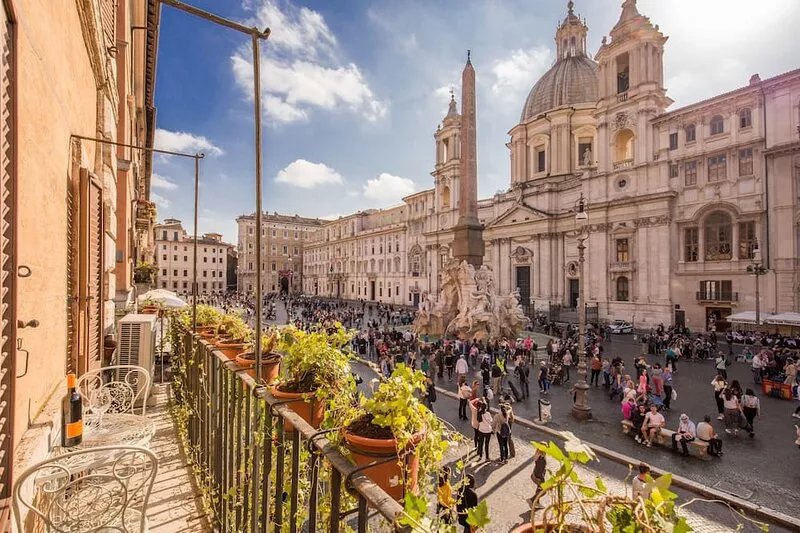 NAVONA 3 bedrooms, 2 bathrooms. Unique and spectacular view