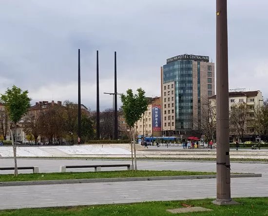 The Pillars of the National Palace of Culture