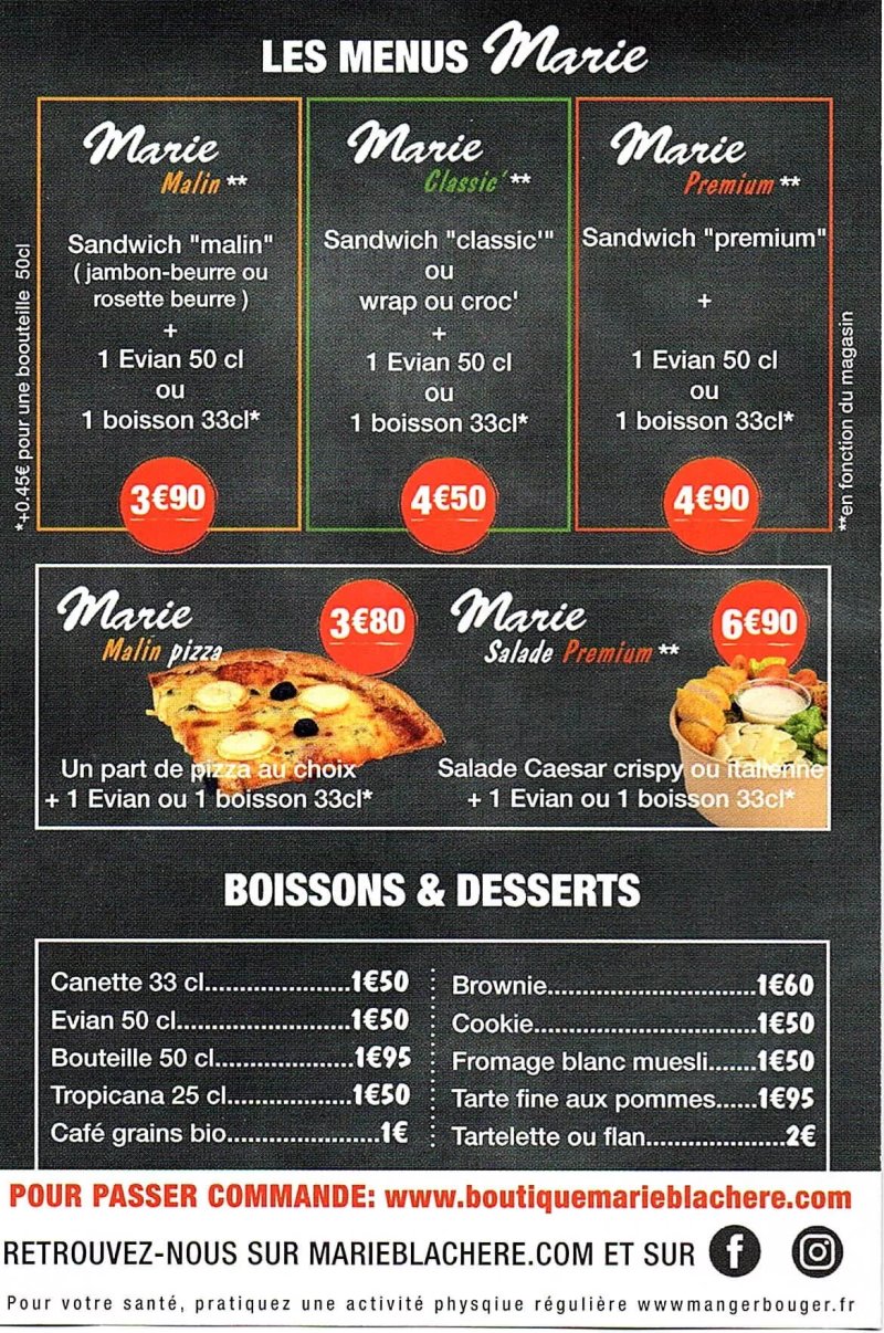 Boulangerie Marie Blachere