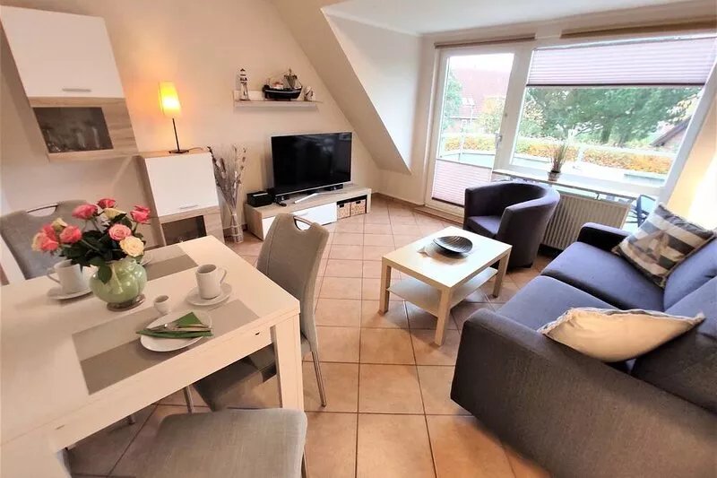 For a relaxing vacation in Büsum. Close to the beach with a cozy ambience.
