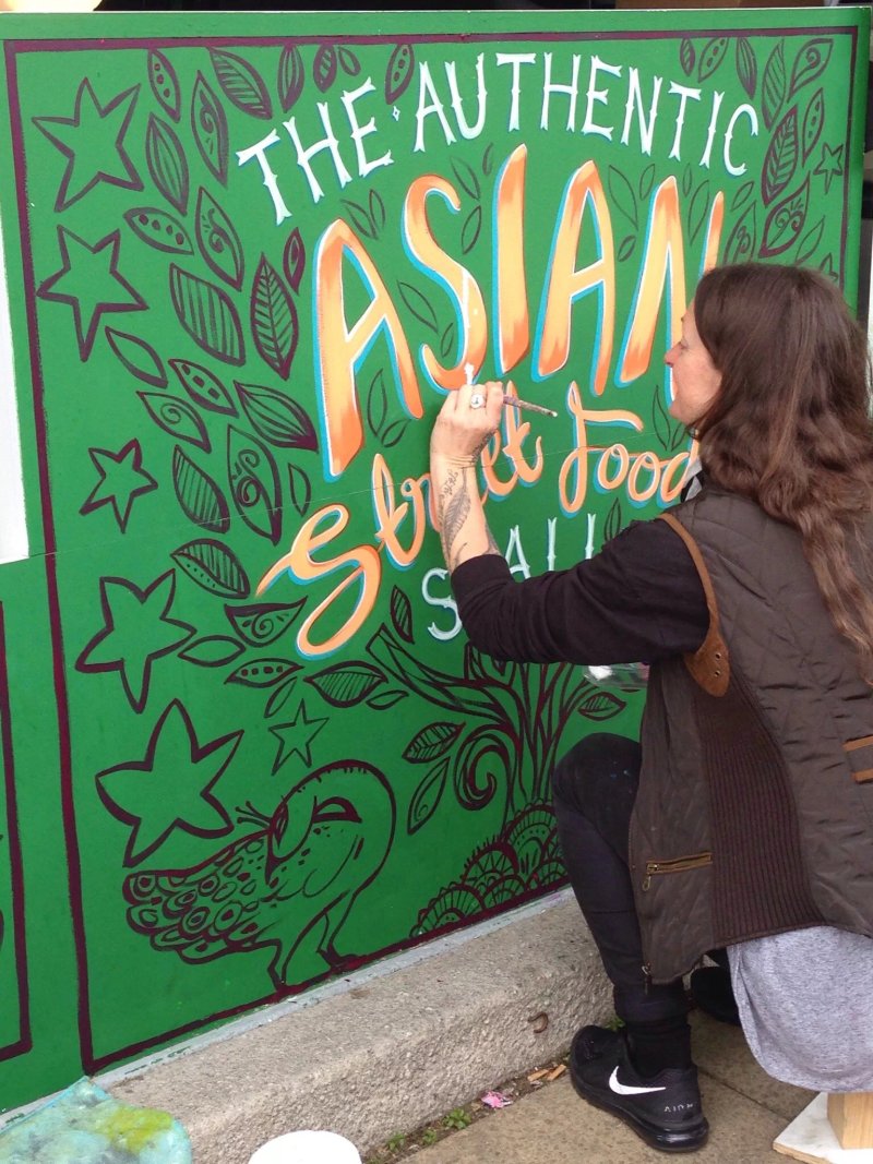 The Authentic Asian Street Food Stall