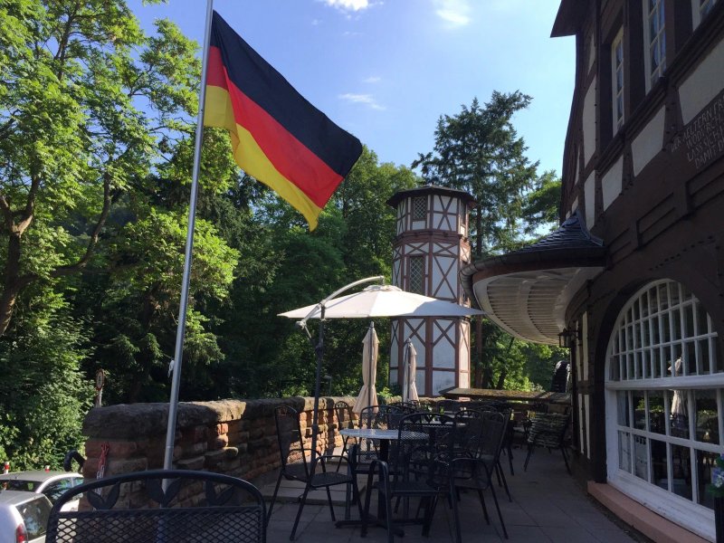 Cafe in der Brunnenhalle