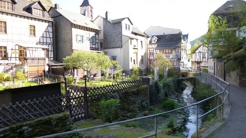 Apartment in the historic center of Bacharach, WITHOUT train noise!  ground