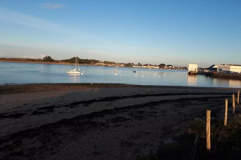 MORBIHAN - SPLENDID VIEW ON THE RIA AND THE BAR OF ETEL - 15 METERS FROM THE