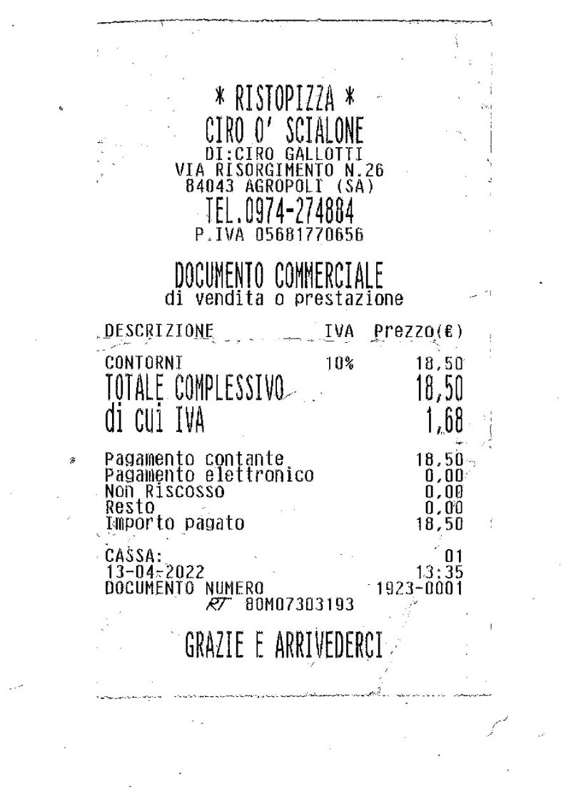 *ristopizza*ciro O'scialone