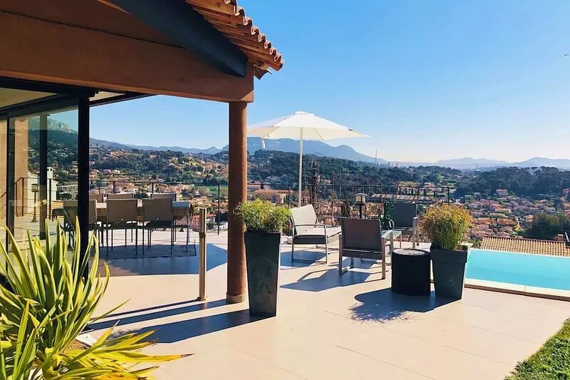 Villa luxe, 3 chambres, piscine chauffée