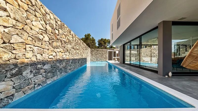 New modern Villa Petra with pool - Sutivan - Island of Brač - Croatia