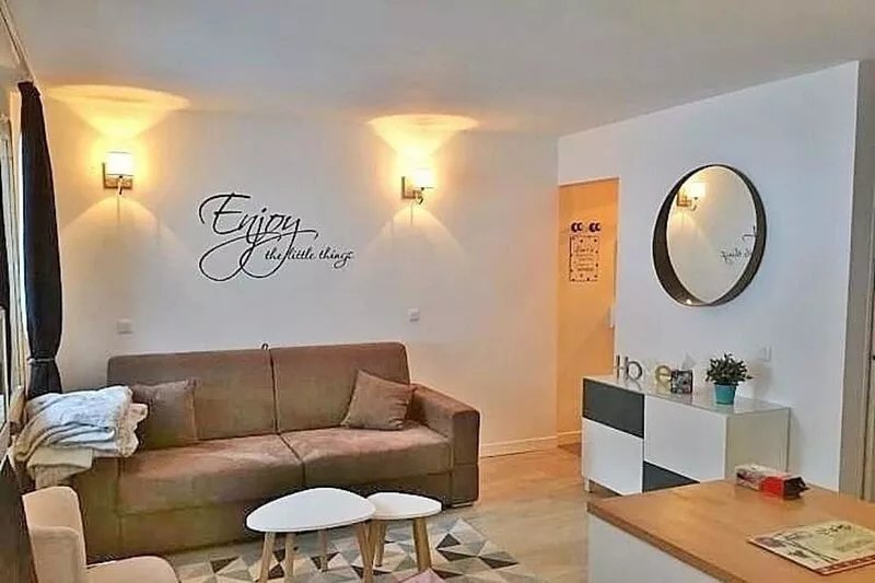 Belle Plagne 2050 m - station Heart Apartment + skis + parking