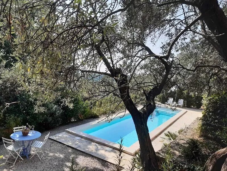 Provençal cottage cottage with a private pool