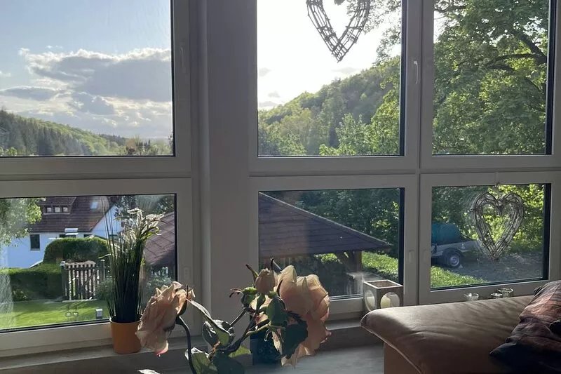 Modern, cozy apartment with a wonderful view for your "happy time"
