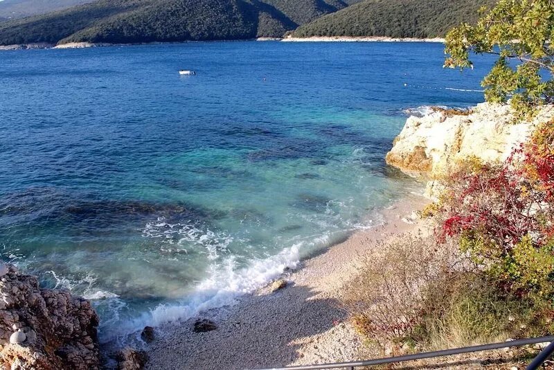 One bedroom apartment with balcony and sea view Rabac, Labin (A-7438-a)