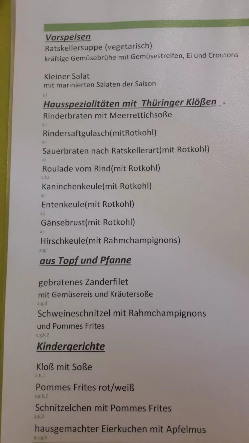 Ratskeller Poessneck