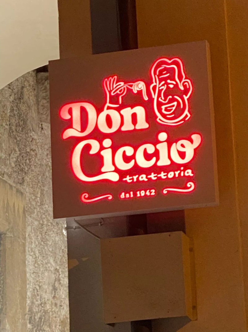 Don Ciccio Trattoria Palermo Italy