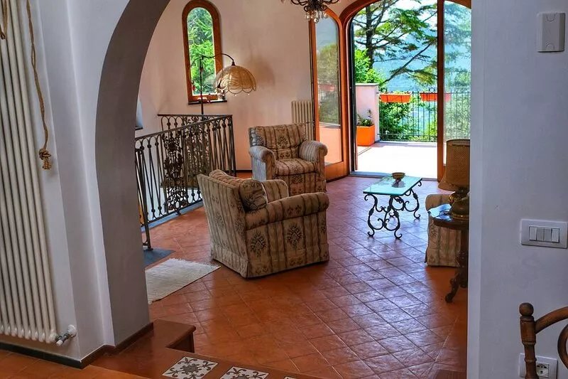 Welcome to Casa di Sonia from the sea of the Gulf of Salerno