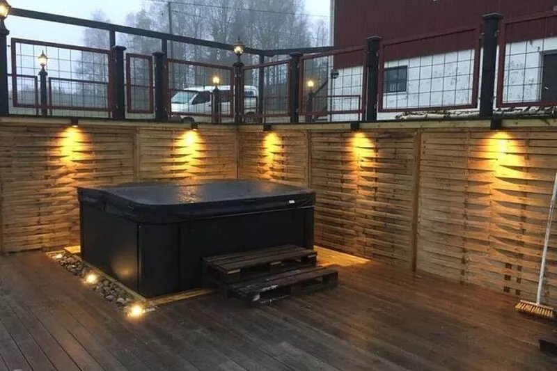 Room rental not far from Umeå with a high standard