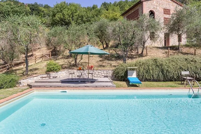 Beautiful apartment in villa with pool, WIFI, TV, patio, pets allowed and