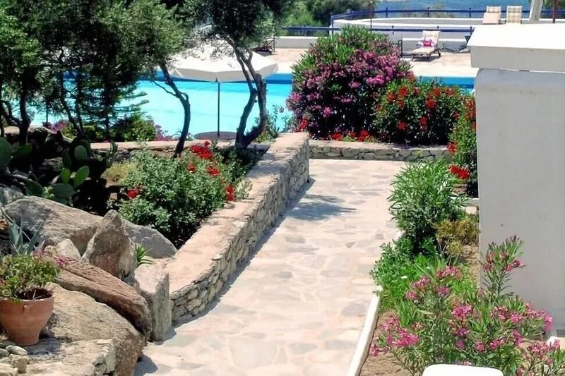 Costa Ilios Mykonos Waterfront House Walk to the Beach and Pool
