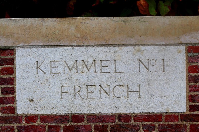 KEMMEL N01 FRENCH CEMETERY