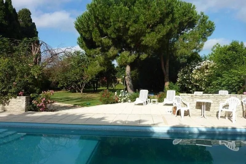 Farmhouse Pool Gardens Beach Mas de la Rivière Villelongue de la Salanque