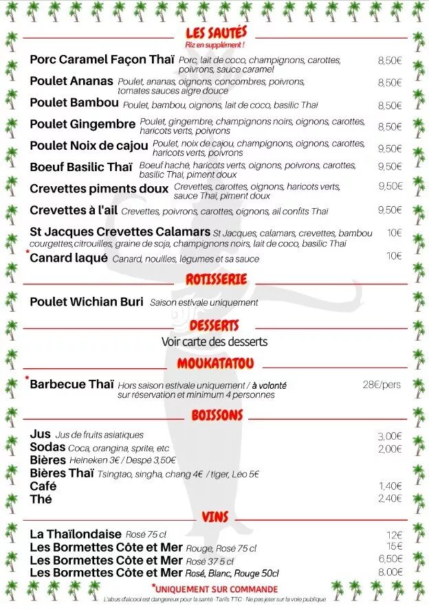 Restaurant La Thailondaise