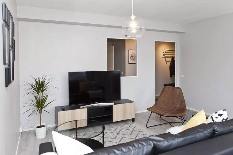 Center located, two-room flat with patio + WiFi