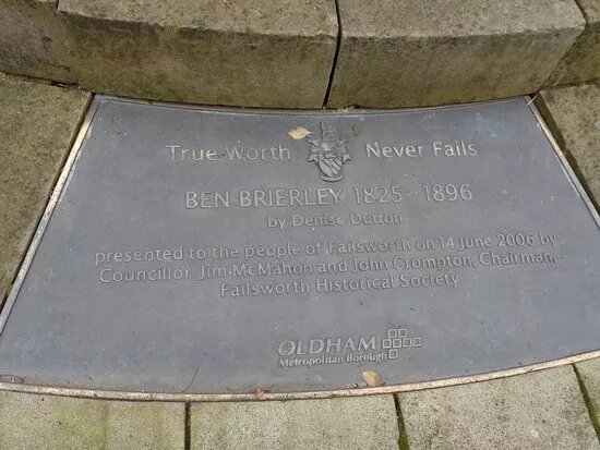 Statue Of Ben Brierley