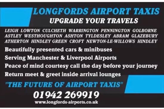 Longfords Airport Taxis
