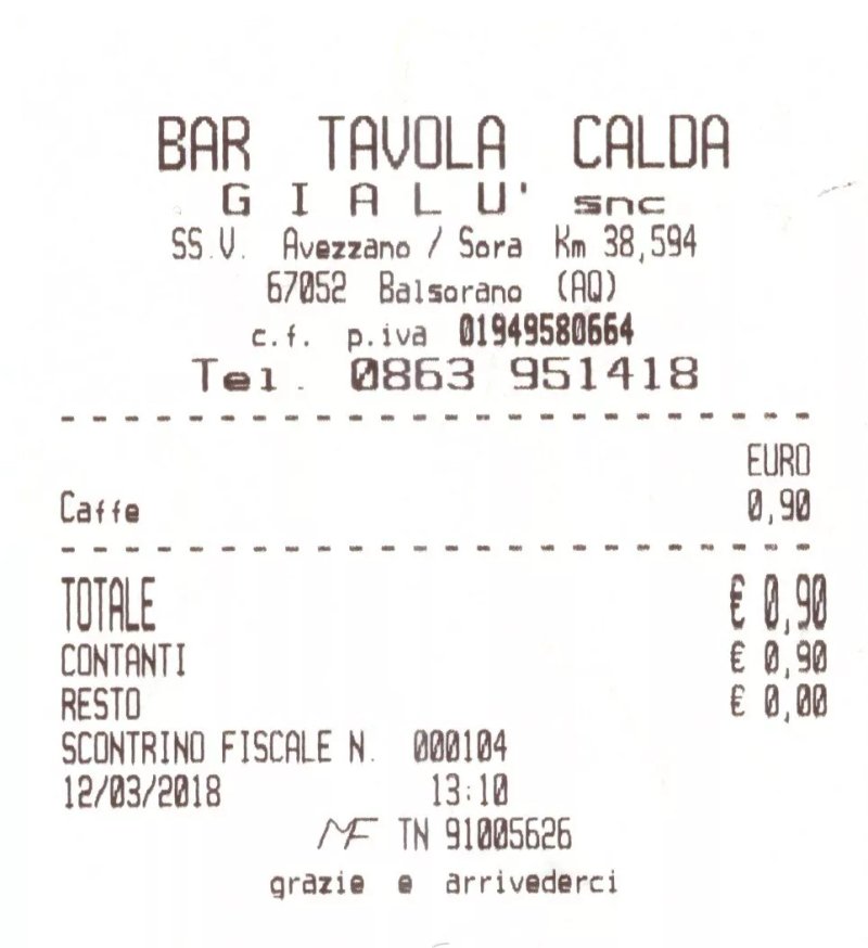 Distributore Esso, Bar, Tavola Calda Gialu