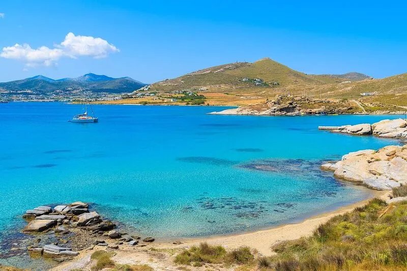Superb Naxos Apartment | Triple Studio Semi-Basement | Private Balcony | City