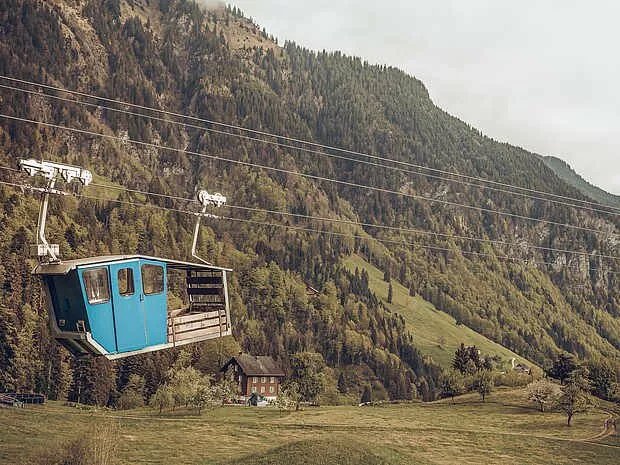 Seilbahn Mettlen-Rugisbalm-Lutersee