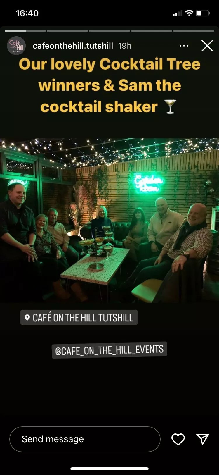 Cafe On The Hill Tutshill