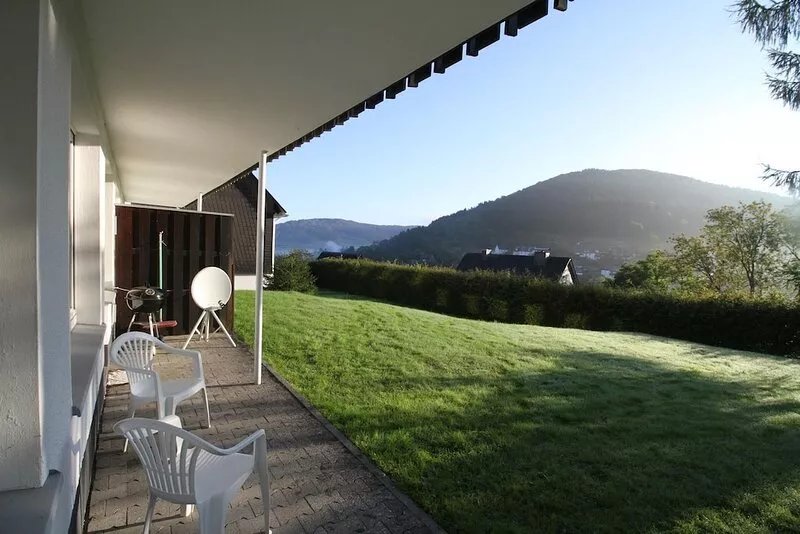 A well-maintained apartment in a family house in a quiet residential area, with
