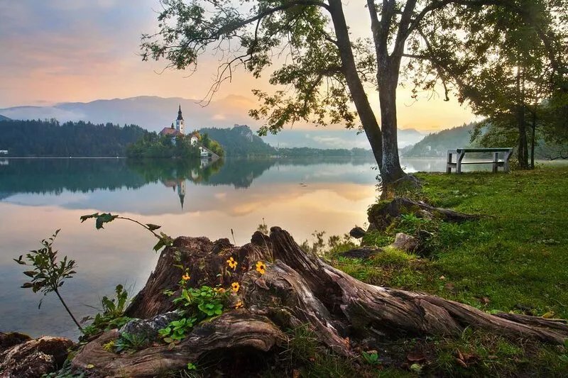 Large Apartment With 2 Balconies and A/C in a Beautiful Quiet Location in Bled