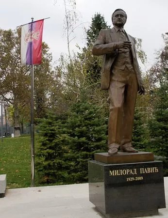 Milorad Pavic Monument