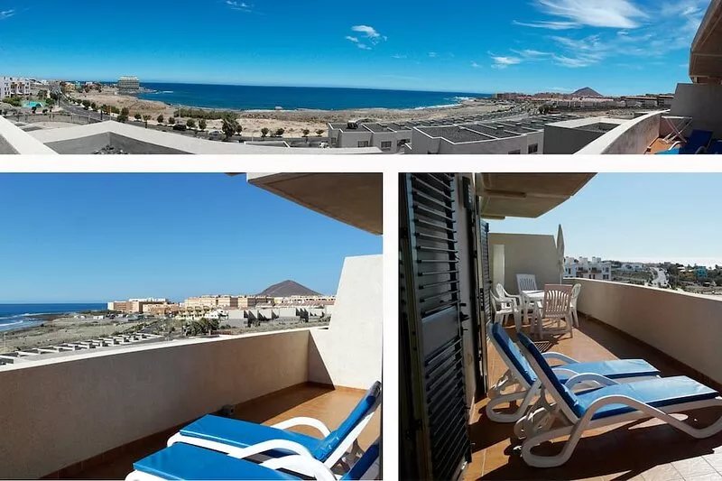 Modern Oceanfront Penthouse Apartment. Very Spacious. Big Sunbathing Terrace.