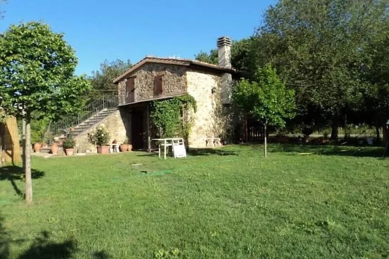 Typical residence in the Tuscan Maremma