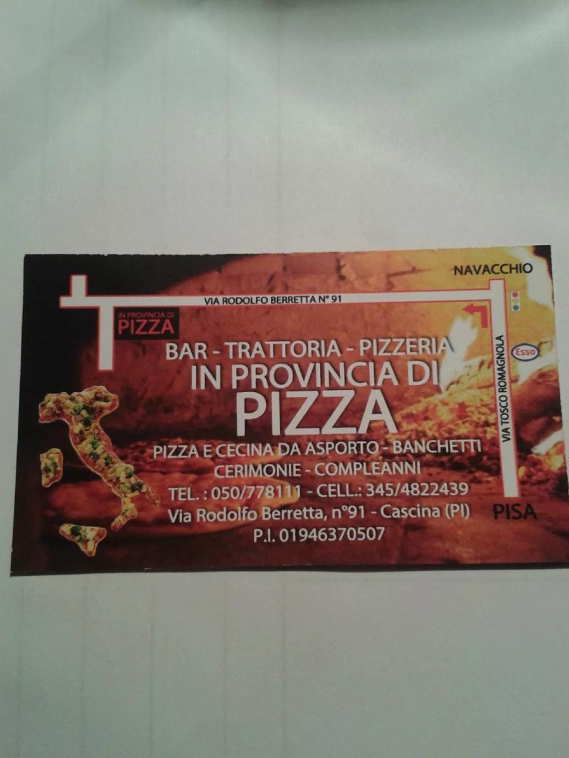 Provincia di pizza