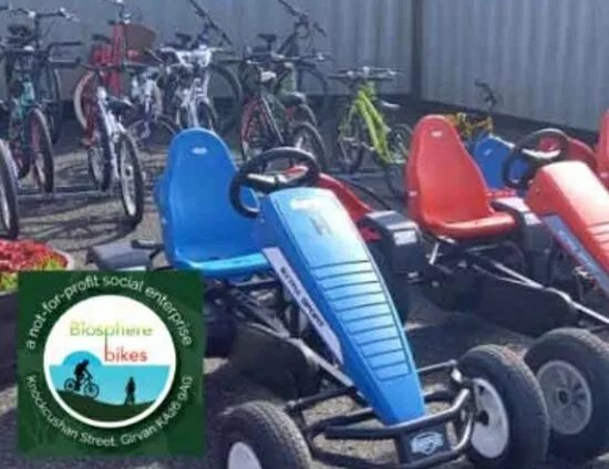 Biosphere bike hire